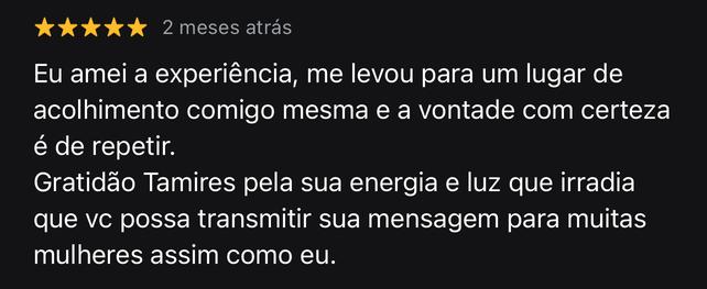 Depoimento de cliente da Yoga Integral no Renascer